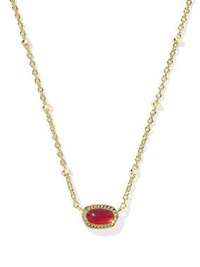 Mini Elisa Gold Satellite Short Pendant Necklace